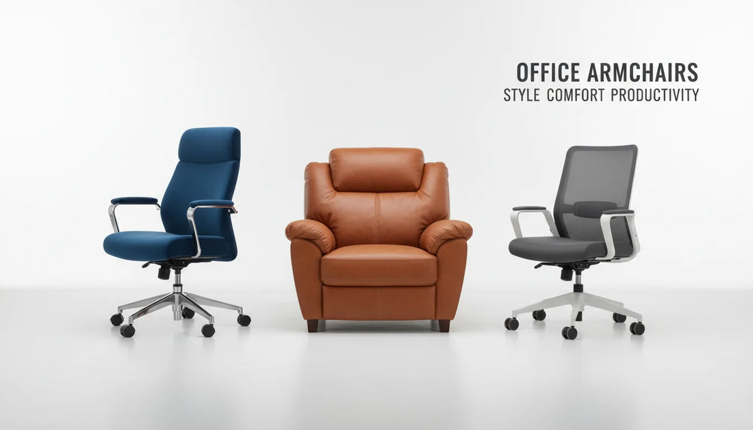 Armchairs Office Guide: How to Choose the Perfect Office Armchair for Style, Comfort, and Productivity