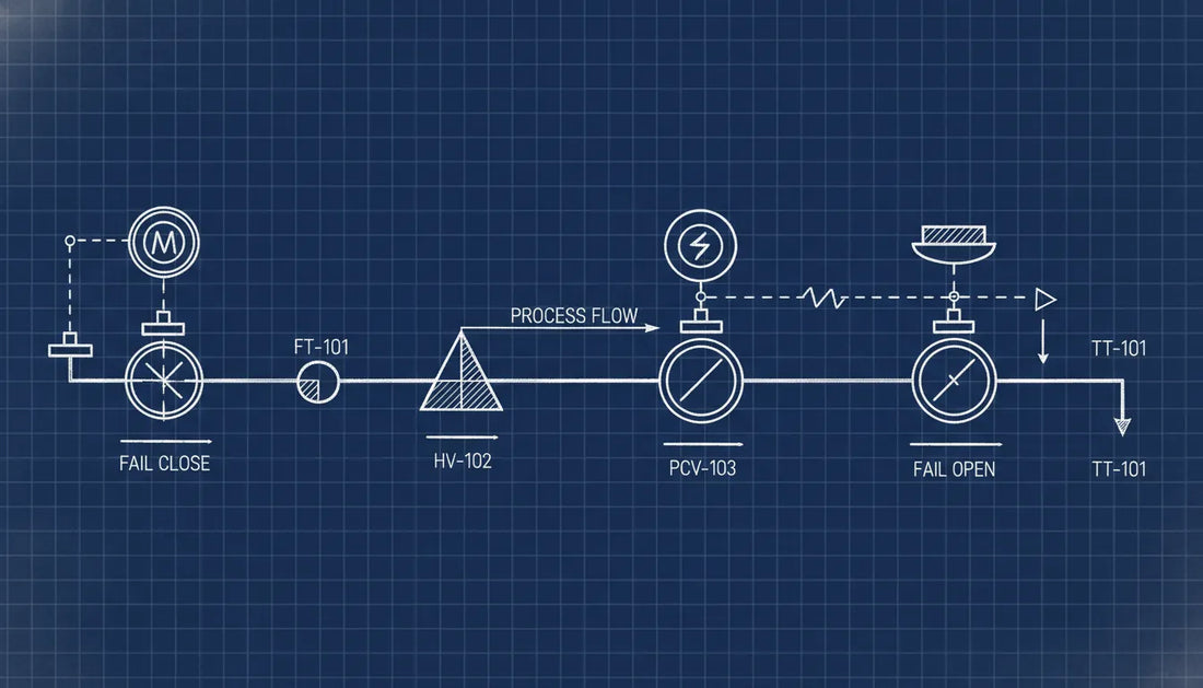 Symbols Valves Explained: How to Read Valve Symbols on P&IDs (Plus Actuator Types, Fail Positions, and Common Mistakes)